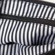 Personalized Black Canvas Clutch Bag Image 2 of 2